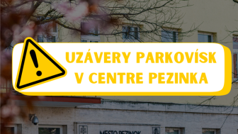 Mesto Pezinok informuje